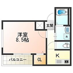 フジパレス長居VI番館 2階