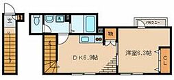 lesoleil 1DKの間取図画像
