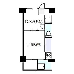 ビレッジハウス葛ノ葉8号棟 4階/-