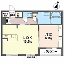 メゾンマスト名須川Ｂ棟 B306 ｜ 岩手県盛岡市名須川町28-3（賃貸マンション1LDK・3階・55.00㎡） その2