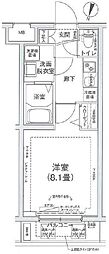 アイルプレミアム向島 1Kの間取図画像