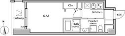 レジディア蒲田2 1Kの間取図画像