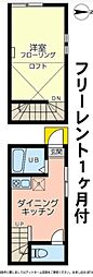ユナイト横浜ファーストブランチ 1DKの間取図画像
