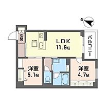 リリーガーデン 00102 ｜ 千葉県袖ケ浦市袖ケ浦駅前２丁目26-4（賃貸マンション2LDK・1階・52.71㎡） その2