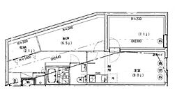 SOLASIAresidence上板橋 3階ワンルームの間取り