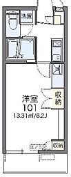 レオネクストシャンブル 1Kの間取図画像