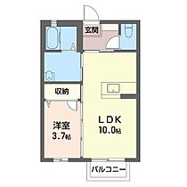 メゾン・アチュール 00203 ｜ 茨城県日立市東成沢町３丁目19-35（賃貸アパート1LDK・2階・35.40㎡） その2