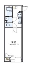 レオネクストシャイン浦和 1Kの間取図画像