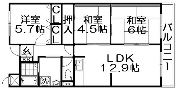 画像2:間取図