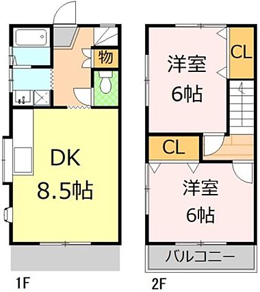 コーポ・スギB-？_間取り_0