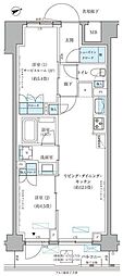 パークアクシス文京本郷 2LDKの間取図画像