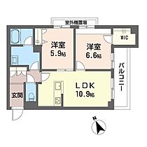 シエルブルー 00202 ｜ 神奈川県横浜市金沢区洲崎町115（賃貸マンション2LDK・2階・57.89㎡） その2