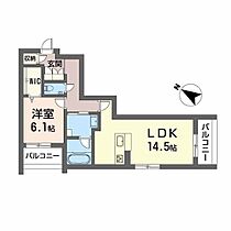 ベレオ西新町 301 ｜ 徳島県徳島市西新町１丁目14（賃貸マンション1LDK・3階・54.57㎡） その2