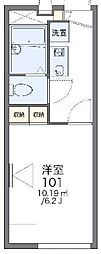 レオパレスプリステラTM 1Kの間取図画像
