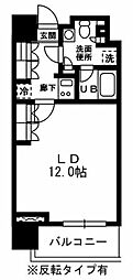 レジディア杉並方南町 9階1Kの間取り