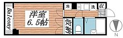 グラッドヒルズ明大前 1Kの間取図画像
