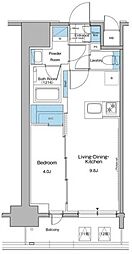 ルフォンプログレ秋葉原マークス 1LDKの間取図画像