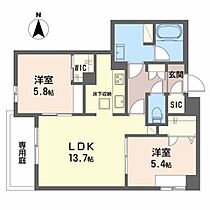 シャーメゾン　ラコリーヌ 0101 ｜ 大阪府大阪市東住吉区住道矢田６丁目2-22（賃貸マンション2LDK・1階・59.92㎡） その2