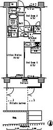 ParkAxis滝野川 1SLDKの間取図画像