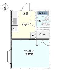 間取図画像 1DK