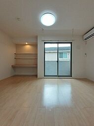 京王高尾線 山田駅 徒歩10分の賃貸アパート 1階1Kのリビング/ダイニング