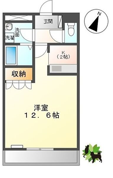 画像2:間取図