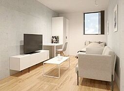 Fullea代々木 2階1Kのリビング/ダイニング