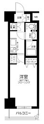 パレステュディオ渋谷本町 1Kの間取図画像