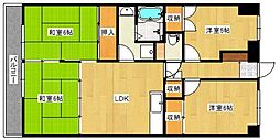 OAKVILLA大野城レジデンス 4LDKの間取図画像