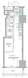ルフォンプログレ北新宿 1LDKの間取図画像