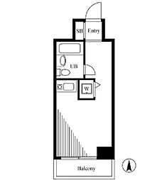 間取図画像 ワンルーム