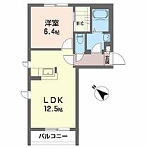 シャーメゾン・ペオニー　Ａ 203 ｜ 岩手県北上市里分12-120-1（賃貸アパート1LDK・2階・42.80㎡） その2