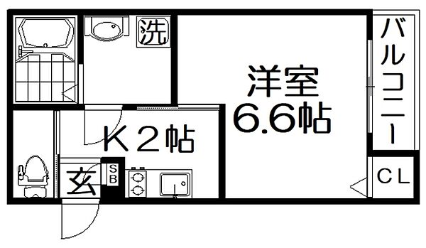 ＡＬＥＧＲＩＡ寝屋川平池町 ｜大阪府寝屋川市平池町(賃貸アパート1K・1階・27.70㎡)の写真 その2