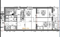 ラヴィエール住吉駅前 2LDKの間取図画像