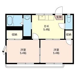 コスモハイツ 2階