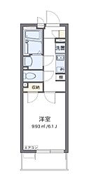 クレイノTHouse浦和 1Kの間取図画像