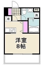 間取図画像 1K