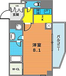 ベルフェリーク新神戸 4階