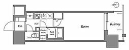 オーパスホームズ川口 1Kの間取図画像