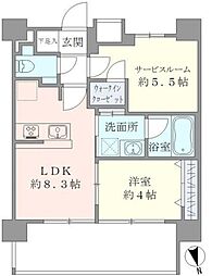 間取図画像 1SLDK