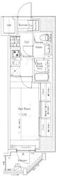 Log上野駅前 1Kの間取図画像