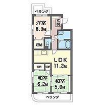 アメニティヒルズ 00307 ｜ 茨城県ひたちなか市大字堀口162-1（賃貸マンション3LDK・3階・67.56㎡） その2