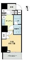 ヴィオール文京関口 1Kの間取図画像
