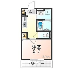 RN平野 1階/-