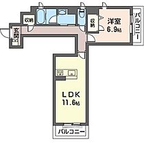 グランデ　チッタ　セントラルパーク 00205 ｜ 神奈川県川崎市中原区新城中町13-12（賃貸マンション1LDK・2階・50.00㎡） その2