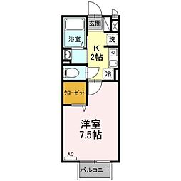 ディアコート城山 1階/105