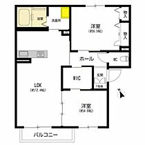 ヴィラ　サニーサイド　Ａ棟 A0202 ｜ 福岡県京都郡苅田町富久町２丁目31-13（賃貸アパート2LDK・2階・54.81㎡） その2