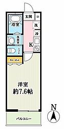 AJ柏の葉キャンパス 1Kの間取図画像