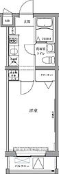 エスパシオ西高島平 1Kの間取図画像