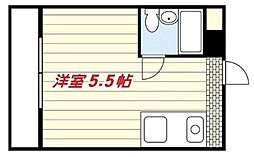 メゾン・ド・新中野 ワンルームの間取図画像